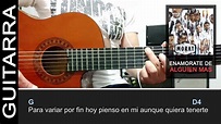 Como tocar "Enamórate De Alguien Más" de Morat en Guitarra Acústica ...