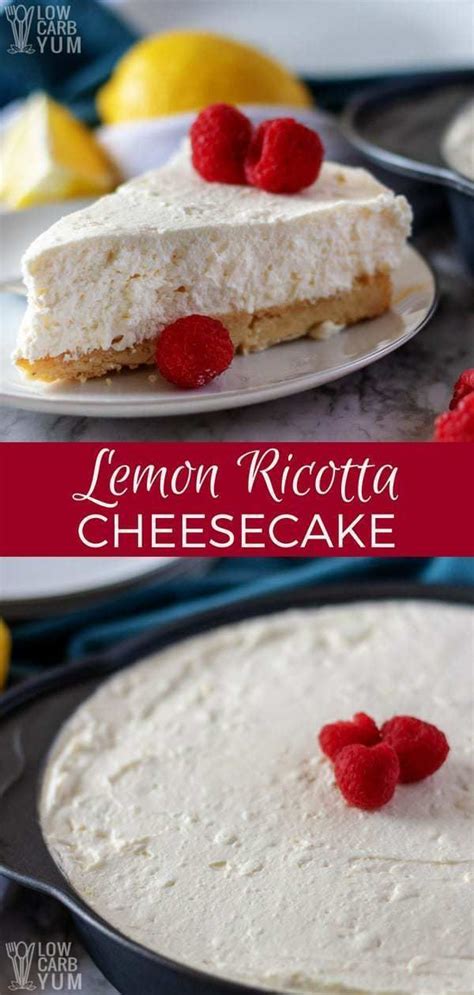 Think Its Impossible To Make A Healthy Italian Baked Lemon Ricotta