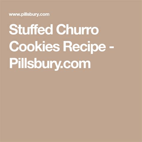 Stuffed Churro Cookies Recipe Cookies Churros Cookie Recipes