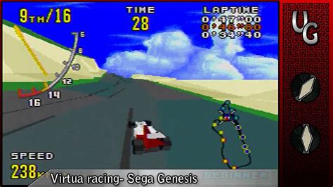 Virtua Racing Sega Genesis Youtube