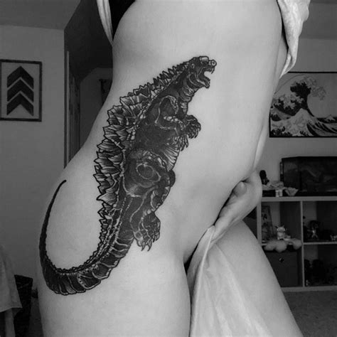 Best Godzilla Tattoo Ideas Read This First