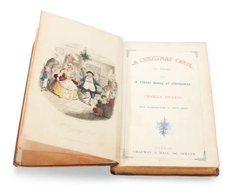 Dickens A Christmas Carol 1843 First Edition Inscribed To Mrs George Hogg At Christmas