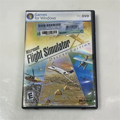 Microsoft Flight Simulator X Deluxe Edition Pc Windows 2006 Clé