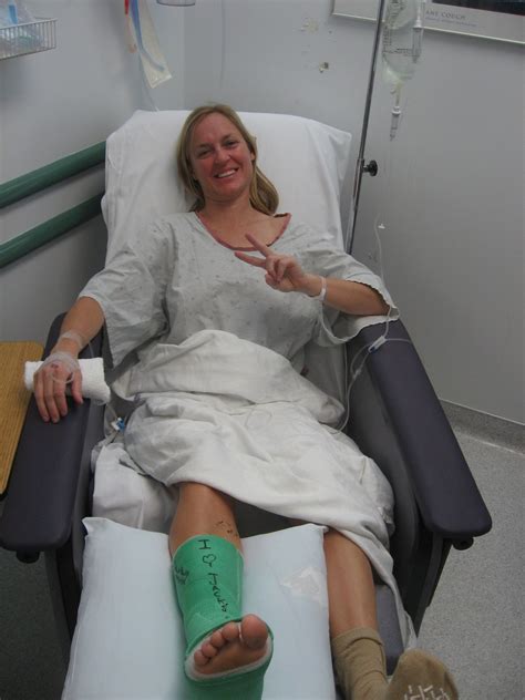 Broken Ankle Kristi Henes