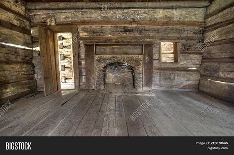 Pioneer Log Cabin Image And Photo Free Trial Bigstock