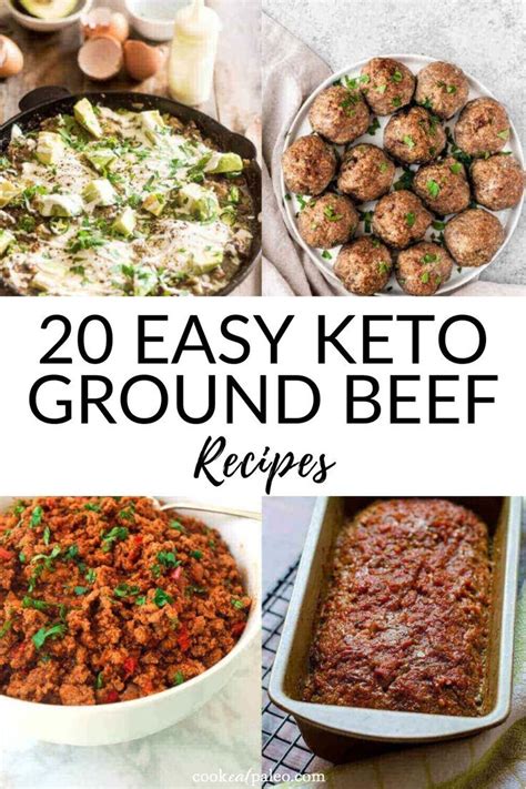 These recipes will help you fit rich, tasty seafood into your everyday diabetes meal plan. 20 Easy Keto Ground Beef Recipes in 2020 | Beef recipes ...