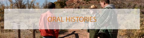 Current Oral History Projects American West Center The University Of Utah
