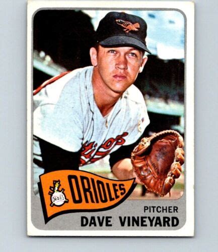 1965 Topps Baseball 169 Dave Vineyard Mid Grade Or Better Ct Ebay