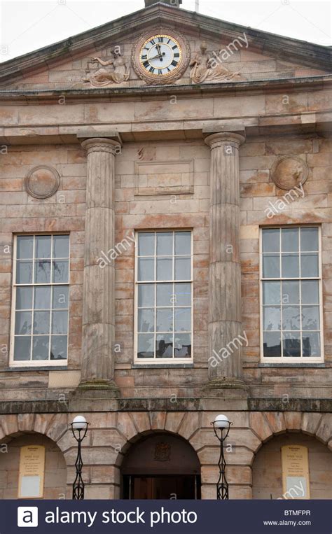 Shire Hall Stafford Town Centre Staffordshire England Stock Photo