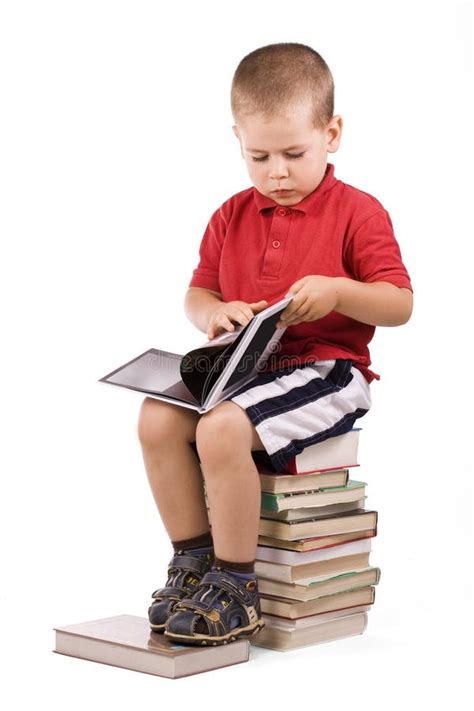 Boy Reading Book Picture Image 10386433