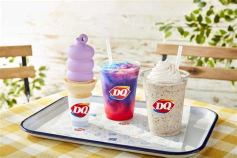 Dairy Queen Canada Smores Shake Fruity Blast Dipped Cone And