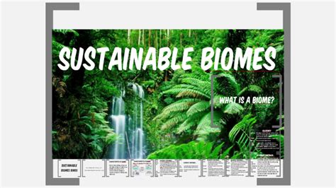 Sustainable Biomes By Stephanie Schenk