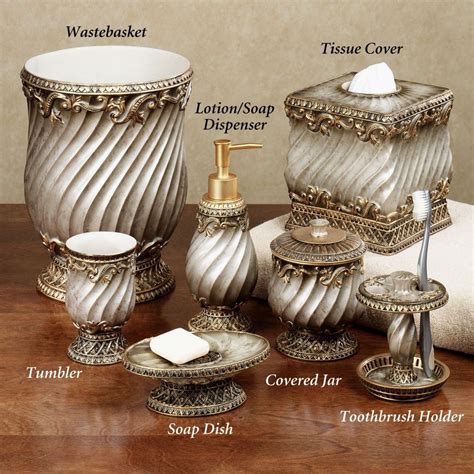 Print Of Bath Accessories Sets Ideas Bathroom Accessories Luxury