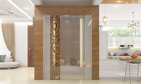 Stunning Pooja Room Door Designs With Glass Design Cafe