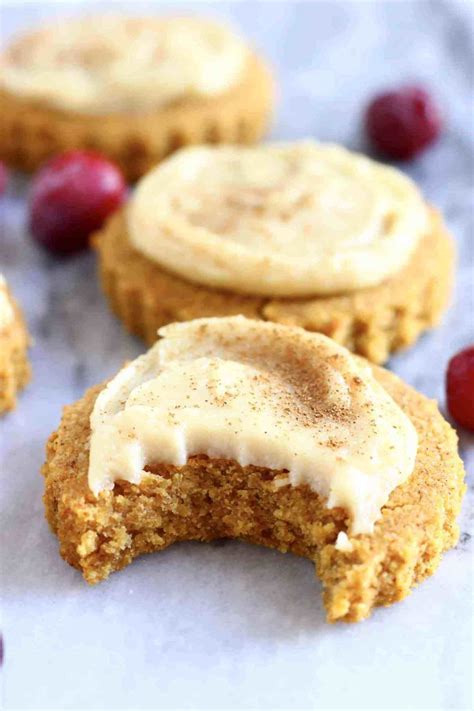 These Gluten Free Vegan Pumpkin Cookies Are Soft And Chewy Slightly