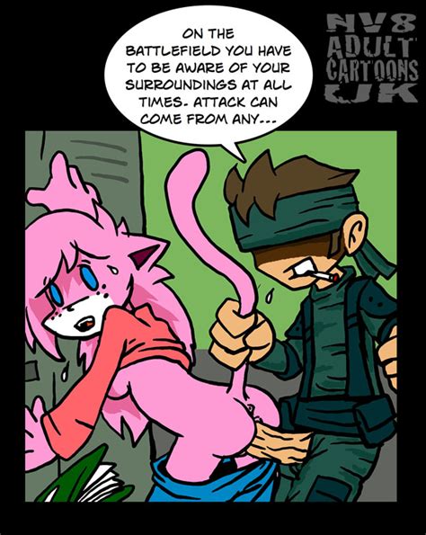 Rule 34 Aeris Anthro Cat Feline Female Fur Furry Human Interspecies Male Metal Gear Metal Gear