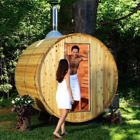 Seneca 6 Person Barrel Sauna Almost Heaven Saunas