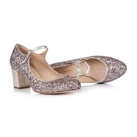 Check spelling or type a new query. Brautschuh Rosegold Glitzer, mit Blockabsatz - Chloe ...