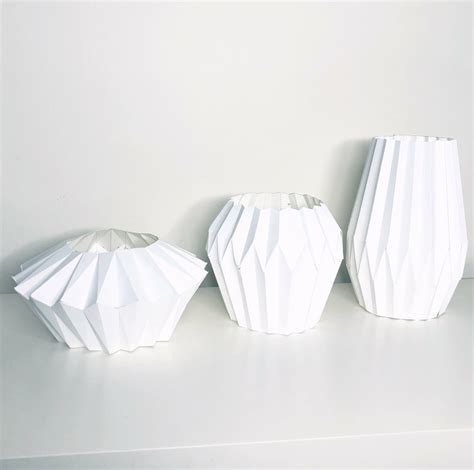 Origami Vase 3d Papercraft