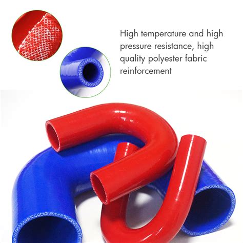 Multi Size 42 80mm 90 Degree Silicone Hose Bend Pipe Car Elbow Air