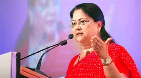 Vasundhara Raje Her Confidence Could Not Withstand Popular Mandate