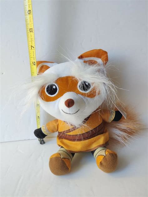 New Kung Fu Panda Master Shifu 7 Plush Dreamworks Stuffed Toy Ebay