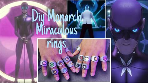 Monarch Miraculous Rings Diy Monarch Miraculous Into Rings 2nd