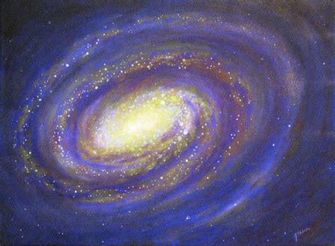 Milky Way Galaxy Painting By Jean Ehler