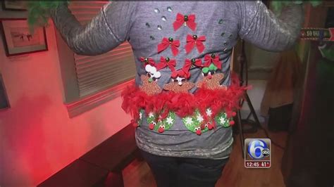 Ugly Christmas Sweaters Star Of Jersey Shore Fundraiser 6abc Philadelphia