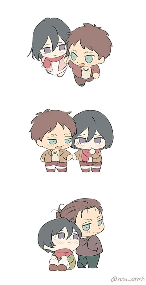 Norami On Twitter あと51はエレミカの日と知り Happy Eremika Day🎉 Eren Jaeger Eren X Mikasa Levi X