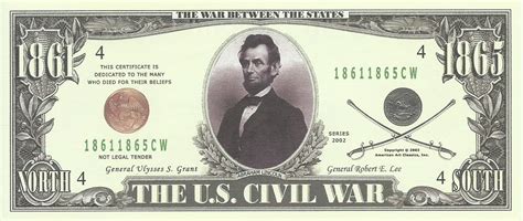 1861 Dollars The Us Civil War Exonumia