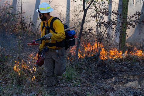 Fighting Fire With Fire Afcec Program Combats Increasing Wildland Fire