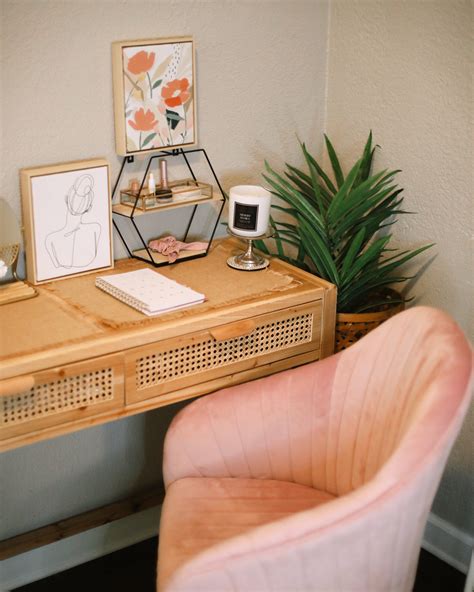 Boho Office Decor Home Office Ideas Affordable By Amanda