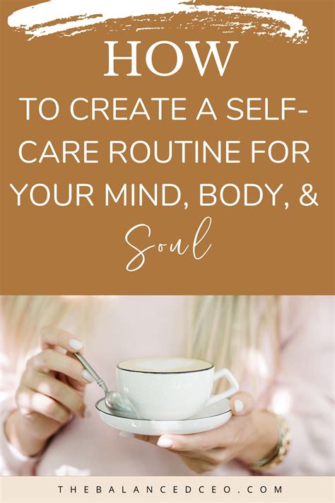 In Order To Find Balance And Wellbeing You Have To Take Care Of Your Whole Self Mind Body