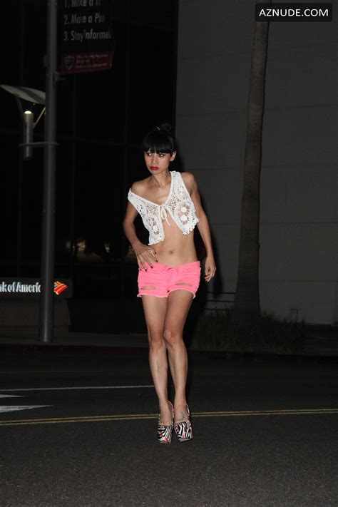 Bai Ling Braless At Night In Beverly Hills Aznude