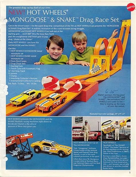 Just A Car Guy Hot Wheels Snake And Mongoose Drag Race Set