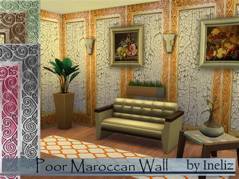 Sims 4 Ccs The Best Walls By Ineliz