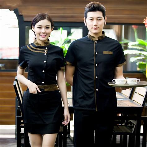 Fast Food Restaurant Uniform Restaurant Hostess Uniform Chinese
