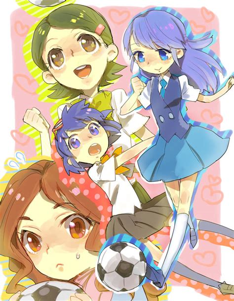 Kino Aki Kudou Fuyuka Otonashi Haruna Raimon Natsumi Inazuma Eleven