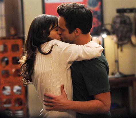 Jess And Nicks Lip Lock On New Girl Ranks As One Of The All Time