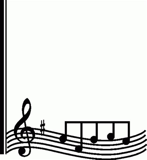 Download High Quality Musical Notes Clipart Borders Transparent Png