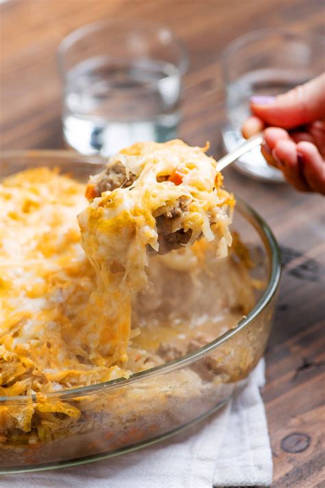 Our 15 Favorite Hash Browns Ground Beef Casserole Of All Time How To