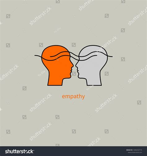 Emotional Intelligence Logo Two Human Profiles Coaching Icon