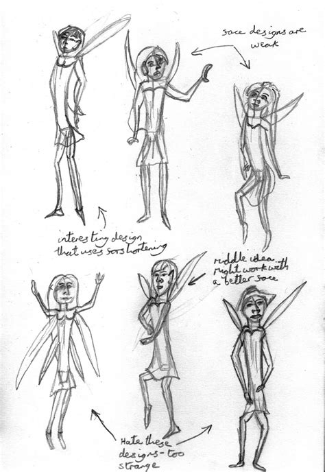 Webbs Blog Fairy Character Designs 2