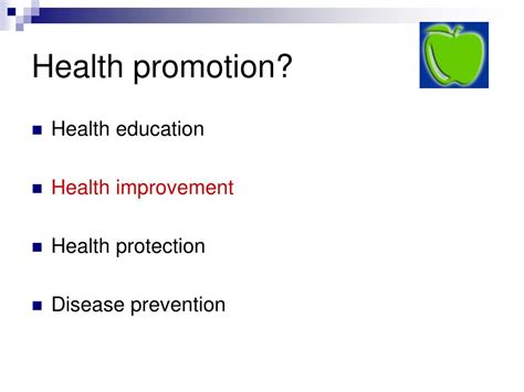 Ppt Principles Of Health Promotion Powerpoint Presentation Free