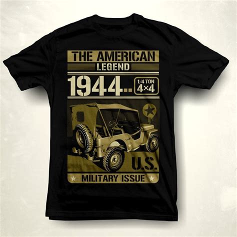 American Military Vector Shirt Design Buy T Shirt Designs