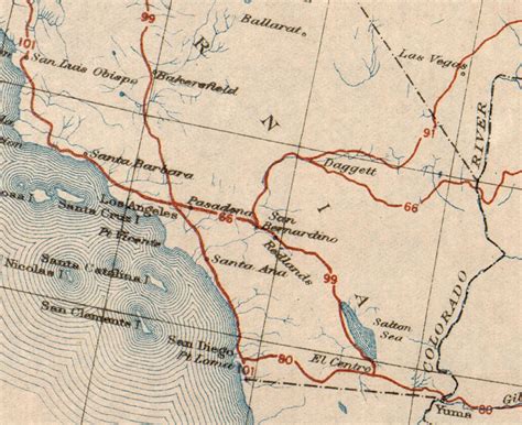 The Lost Us Highways Of Southern California History Kcet