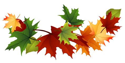 10 Autumn Leaves Clipart Border Info