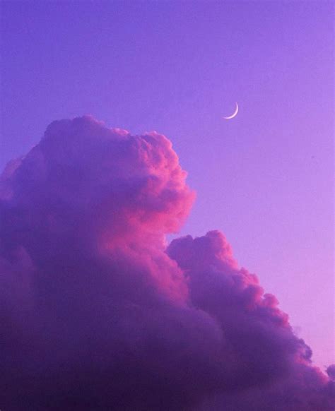 √ Purple Clouds Aesthetic