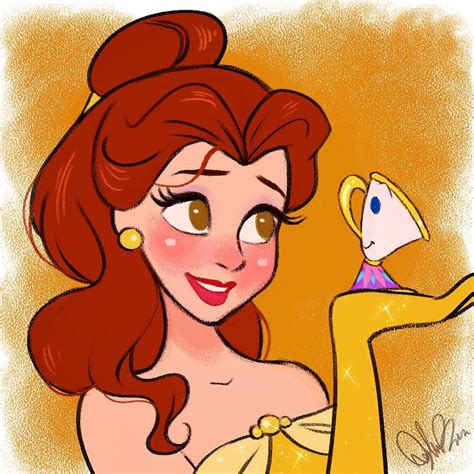 Instagram Disney Art Disney Drawings Belle Disney